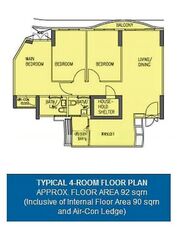 Blk 308B Punggol Walk (Punggol), HDB 4 Rooms #614111221